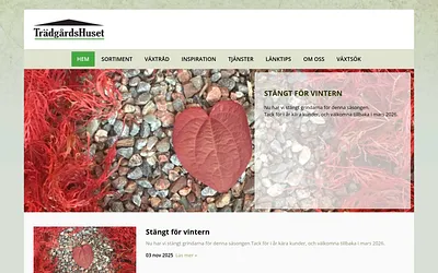 tradgardshuset.com snapshot