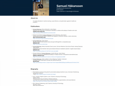 samuelhakansson.com snapshot
