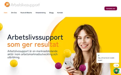 arbetslivssupport.nu snapshot