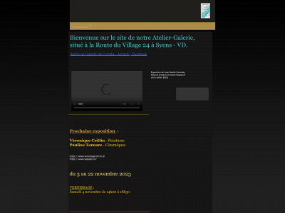 ateliergalerieducarolin.ch snapshot