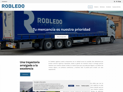 robledologistics.es snapshot