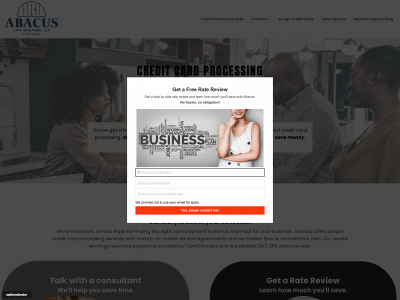 abacuscss.com snapshot