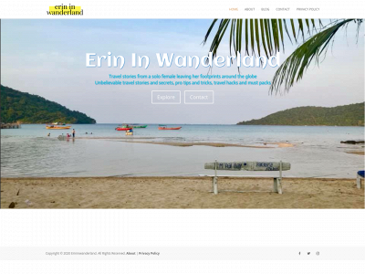 erininwanderland.com snapshot