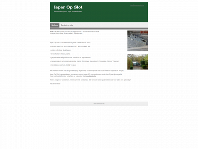ieperopslot.be snapshot