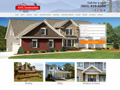 hpsconstruction.net snapshot