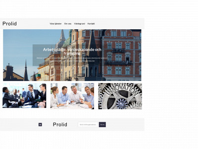 prolid.se snapshot