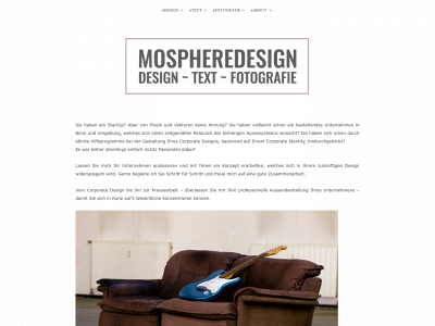 mospheredesign.de snapshot