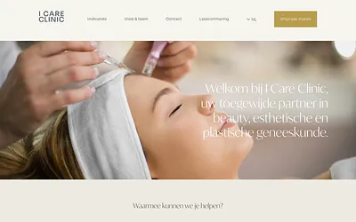 icareclinic.be snapshot