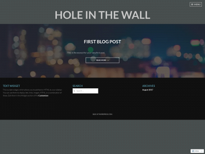 holeinthewall.blog snapshot