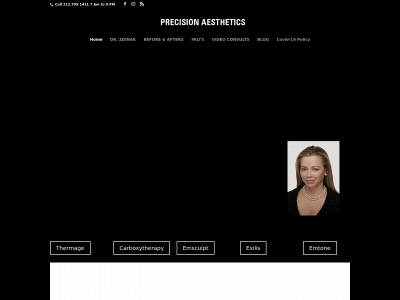 precisionaestheticsmd.com snapshot