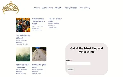 thetipsytiara.blog snapshot