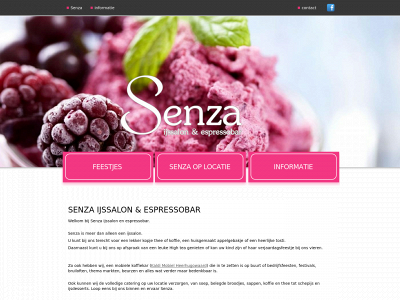 senza-ijssalon.nl snapshot