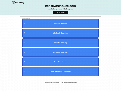 nealswarehouse.com snapshot