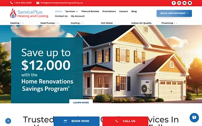 serviceplusheatingcooling.ca snapshot