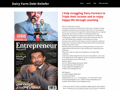 eltiganidairyconsult.com snapshot