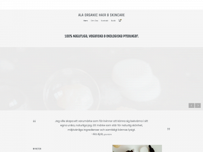 alahairandskincare.se snapshot