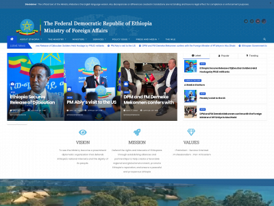 mfa.gov.et snapshot