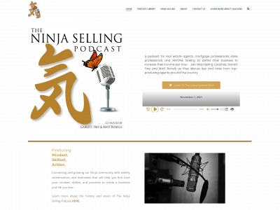 theninjasellingpodcast.com snapshot