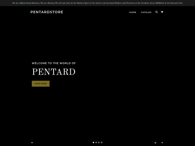 pentard.com snapshot