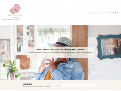 thrivingatlast.com snapshot