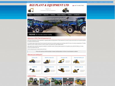 rgsplantequipmeltd.com snapshot