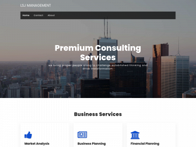lsjmanagement.com snapshot