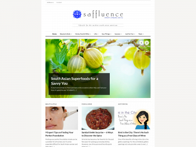 saffluence.com snapshot