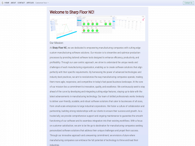 sharpfloornc.com snapshot