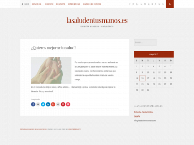lasaludentusmanos.es snapshot