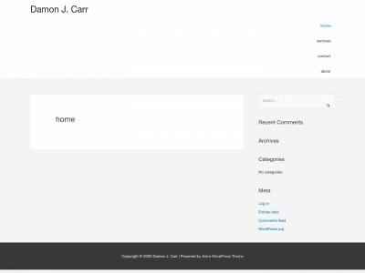 damonjcarr.com snapshot