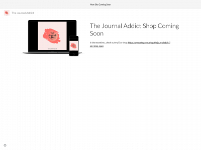 thejournaladdict.com snapshot
