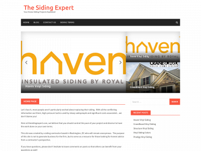 thesidingexpert.com snapshot