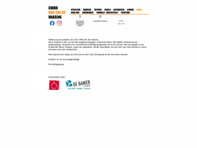 chirovrasene.be snapshot