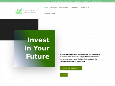 pineinvestments.co.uk snapshot