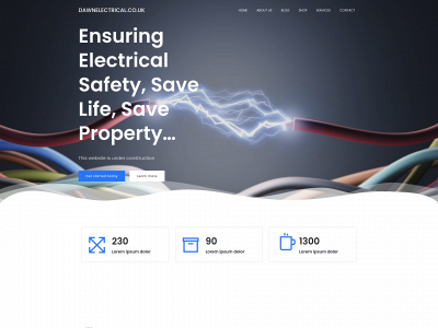 dawnelectrical.co.uk snapshot
