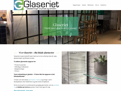 glaseriet.dk snapshot