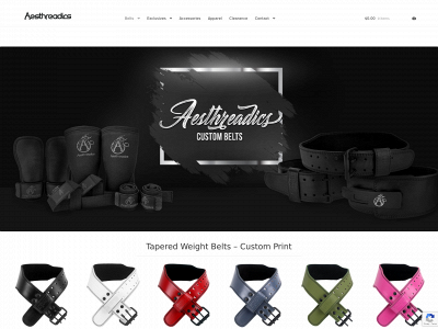 aesthreadics.com snapshot