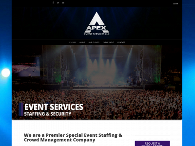 apexevents.net snapshot