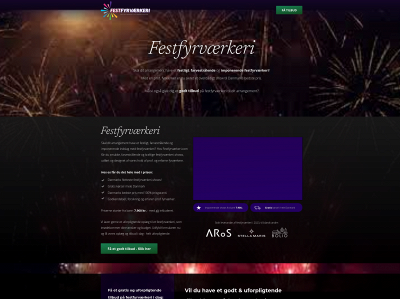 fyrvaerkerievents.dk snapshot
