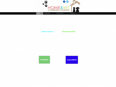 homeandvet.es snapshot
