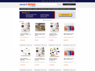 www.smartlots.com snapshot