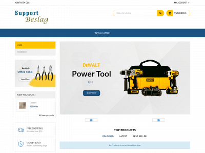 supportbeslag.se snapshot