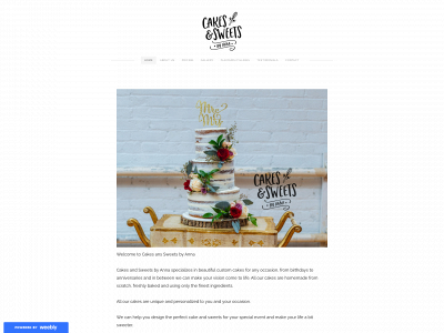 www.cakesandsweetsbyanna.ca snapshot