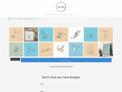 wemissthebeach.com snapshot