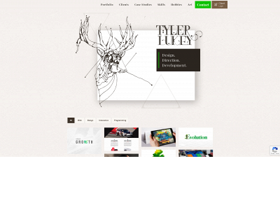 tylerlukey.com snapshot