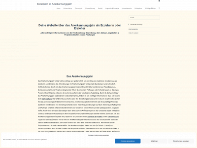 erzieherin-im-anerkennungsjahr.de snapshot