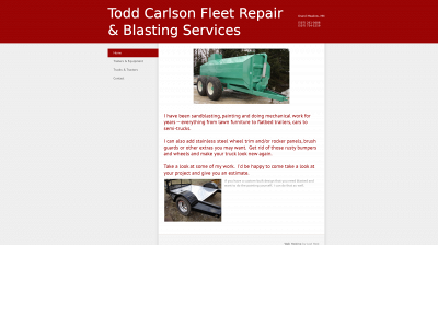 toddcarlsonfleetrepair.com snapshot
