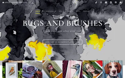 bugsandbrushes.com snapshot