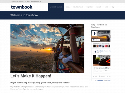 townbook.dk snapshot