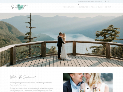 sweetheartevents.com snapshot